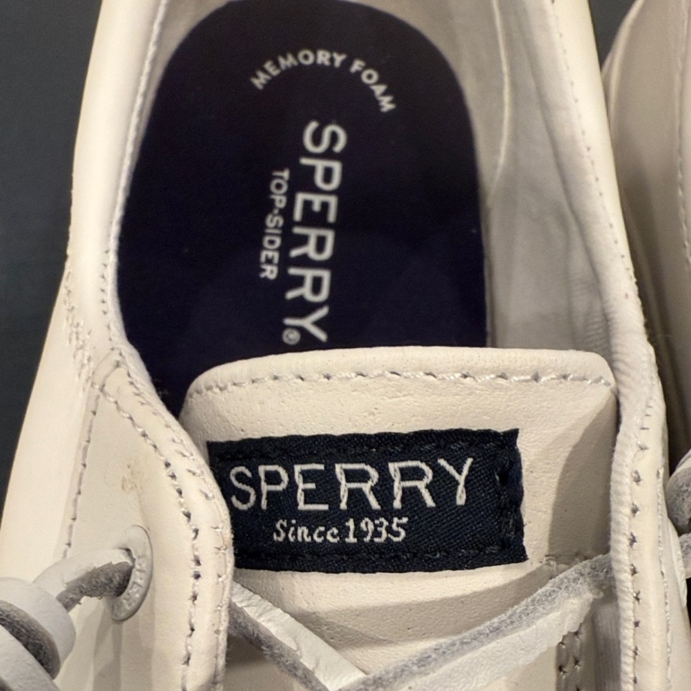 Sperry Women's White Sneakers - Picture 2 of 4